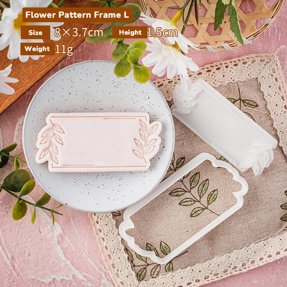 Pattern Blessing Cookie Mold Wedding Birthday Cake Cutting Mold