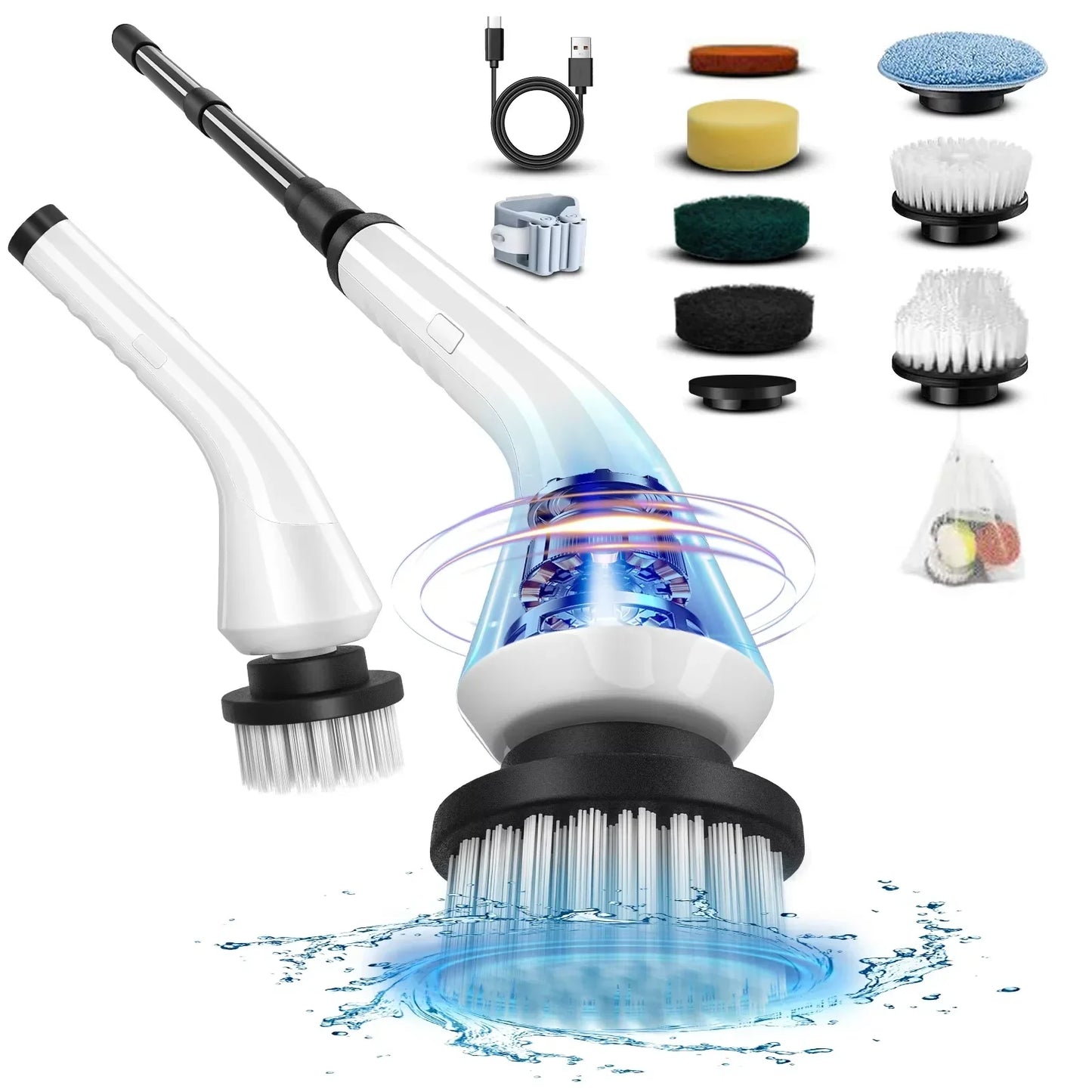 9-in-1 Electric Cleaning Brush Cordless