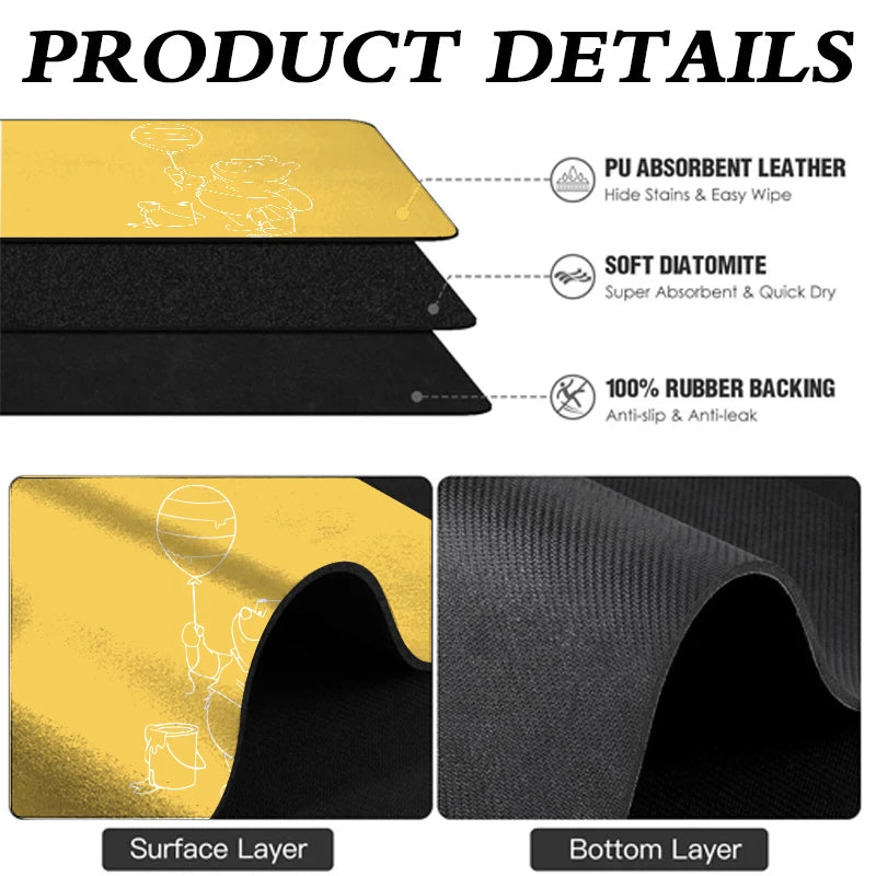 Disney Winnie the Pooh Drying Mat