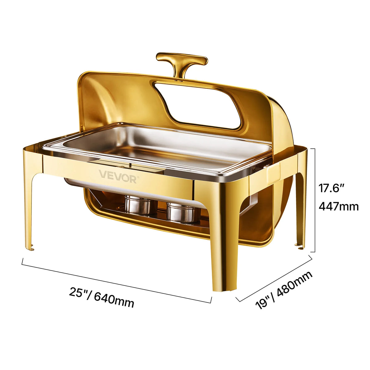 9Qt Roll Top Chafing Dish Buffet