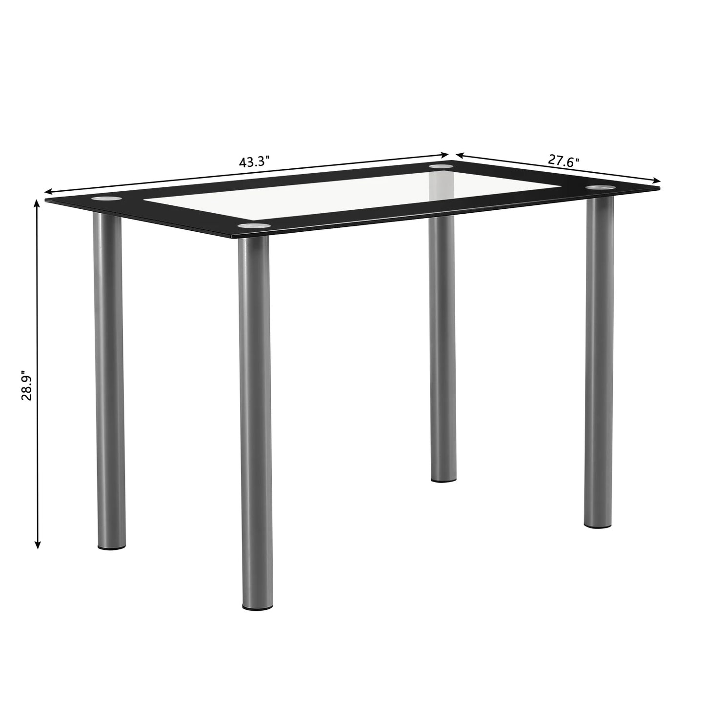 5 Pieces Dining Table Set for 4