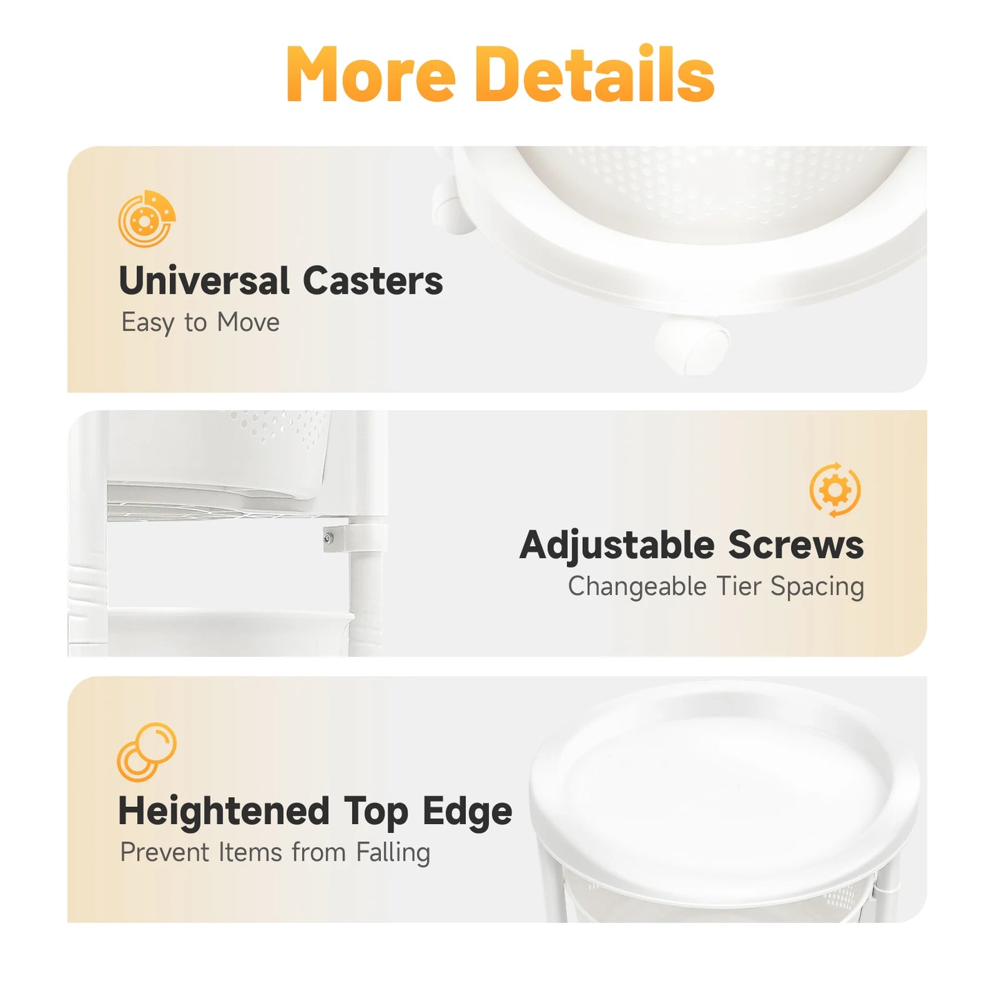 Multi-Layer Rotating Storage Cart