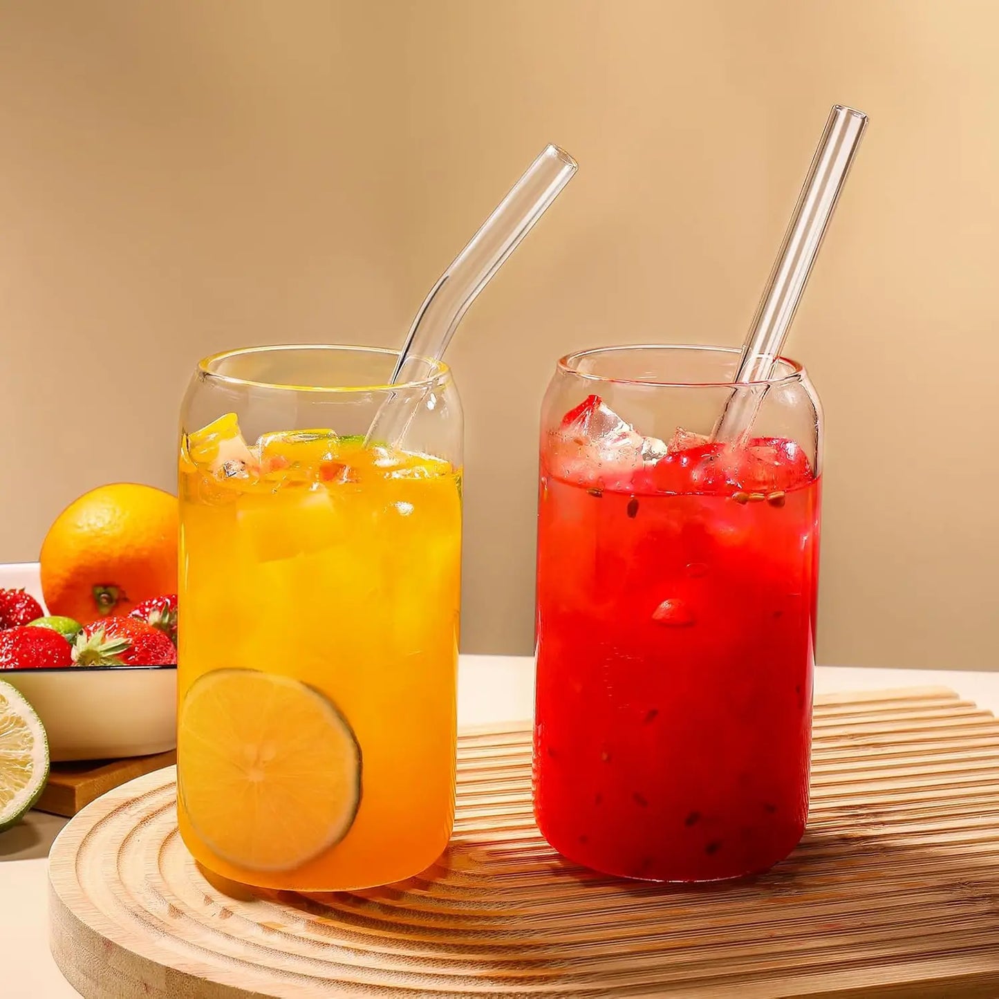 4Pcs Drinking Glasses