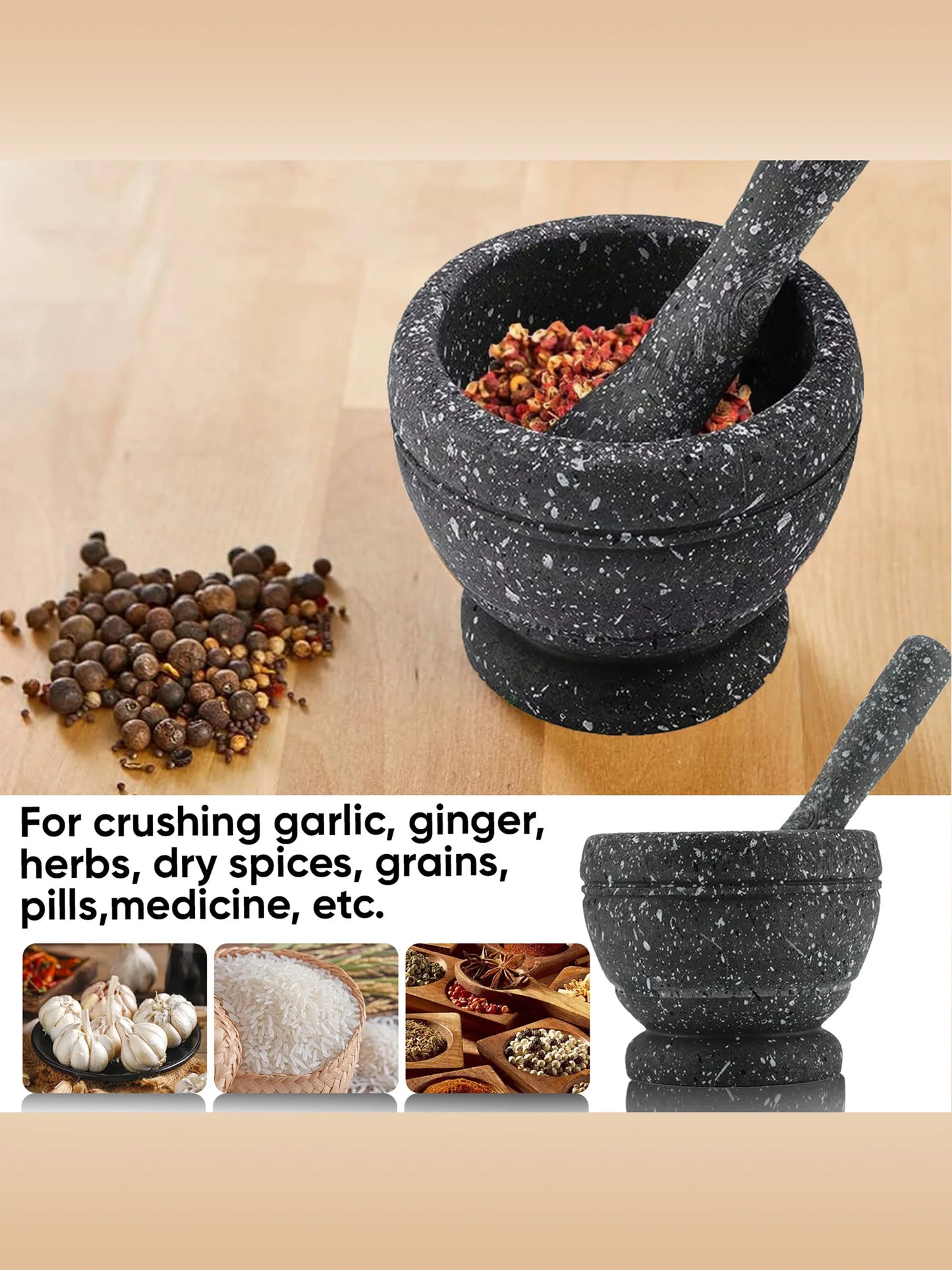 The multi-functional grinding bowl
