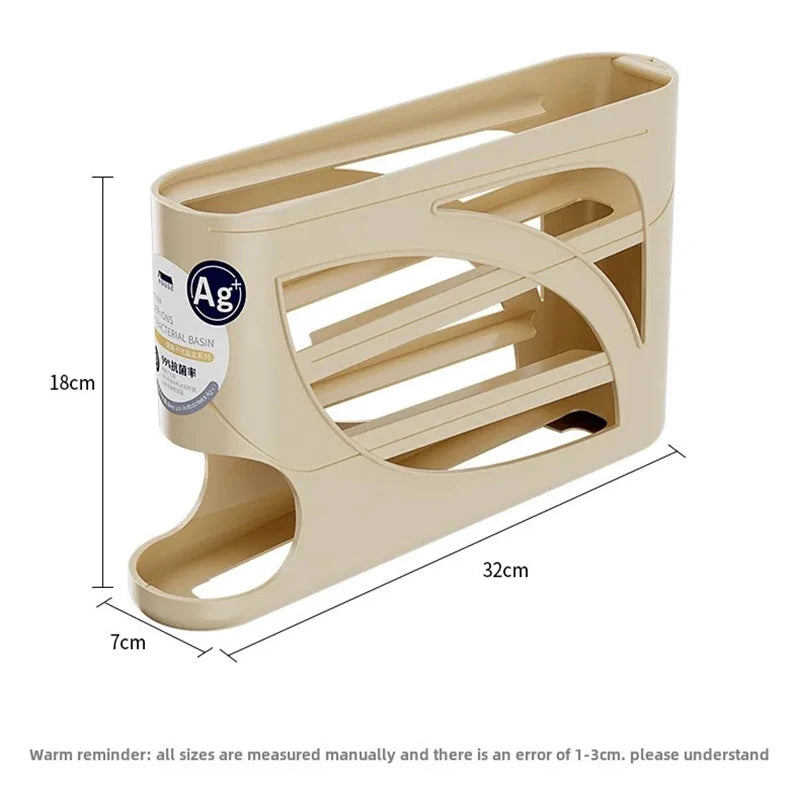4-Tier Sliding Egg Dispenser,