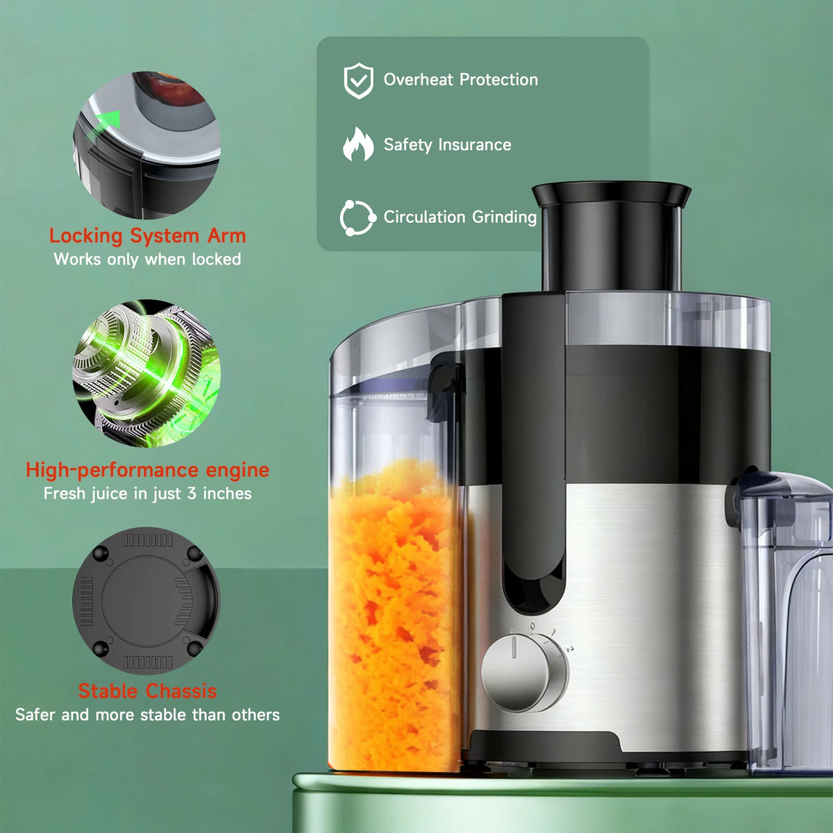 High-Speed Juicer Machine