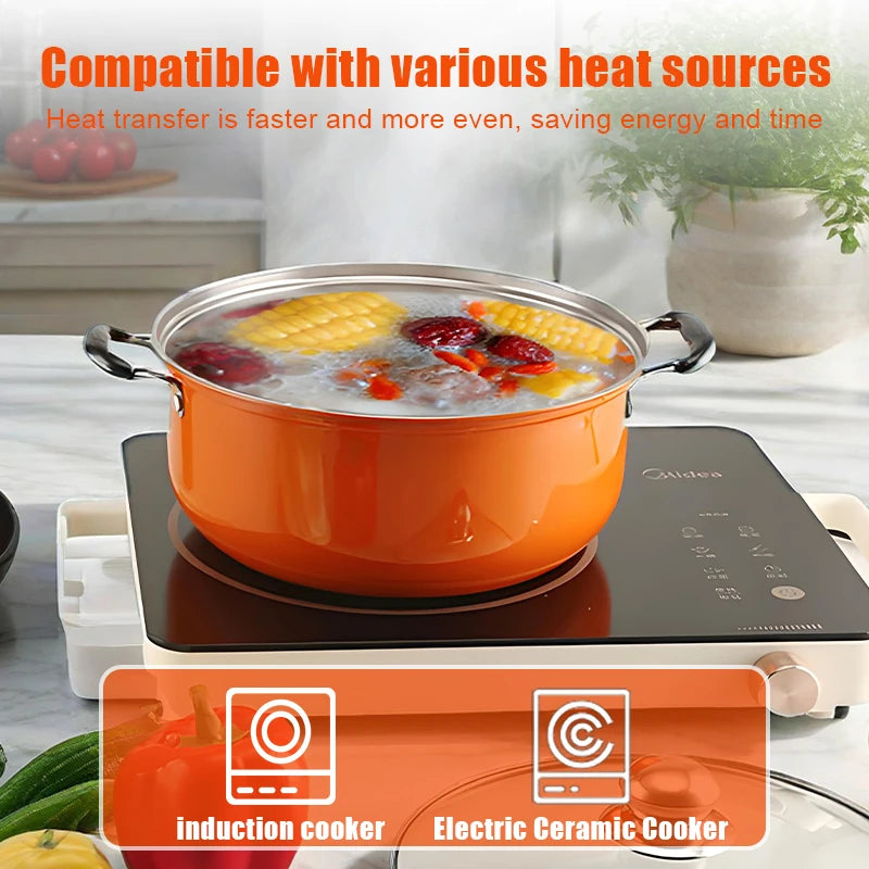 10-piece stainless steel cookware set