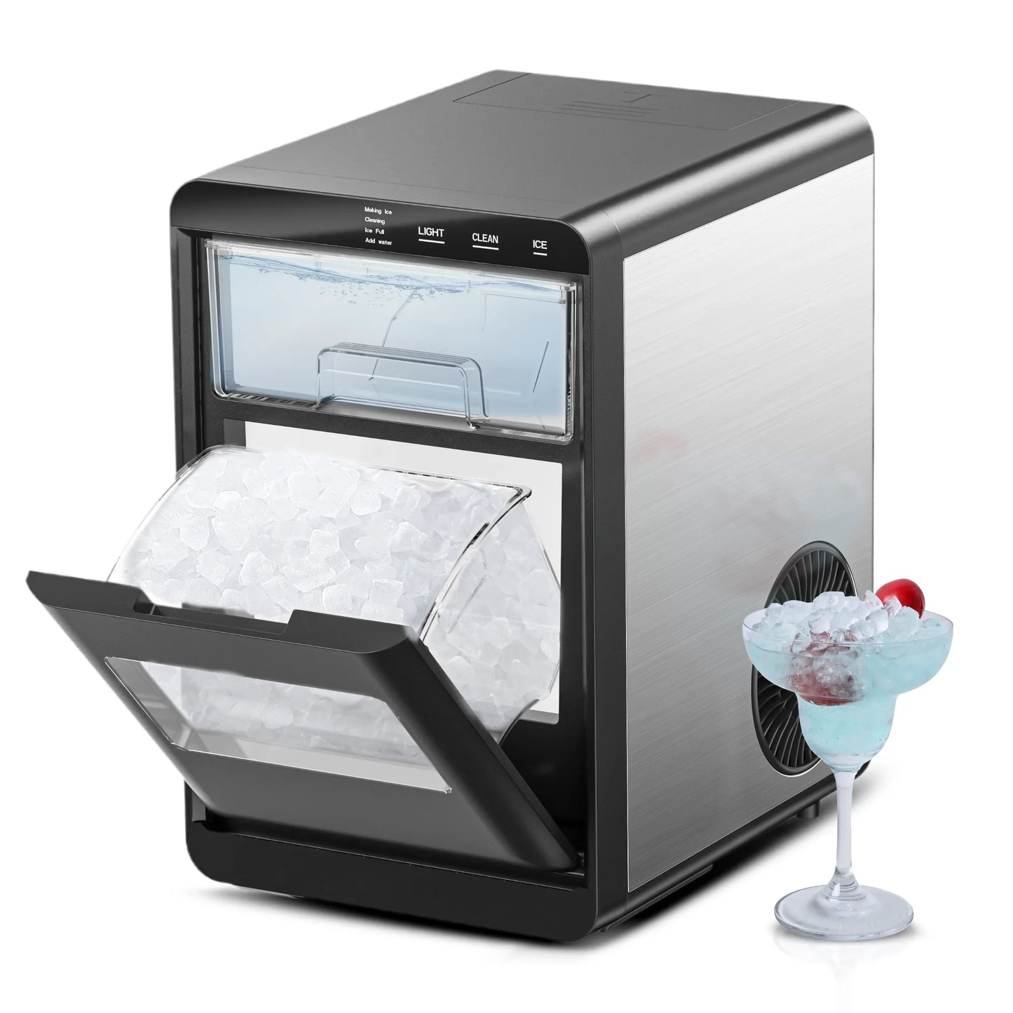 SIMZLIFE Nugget Ice Maker Countertop