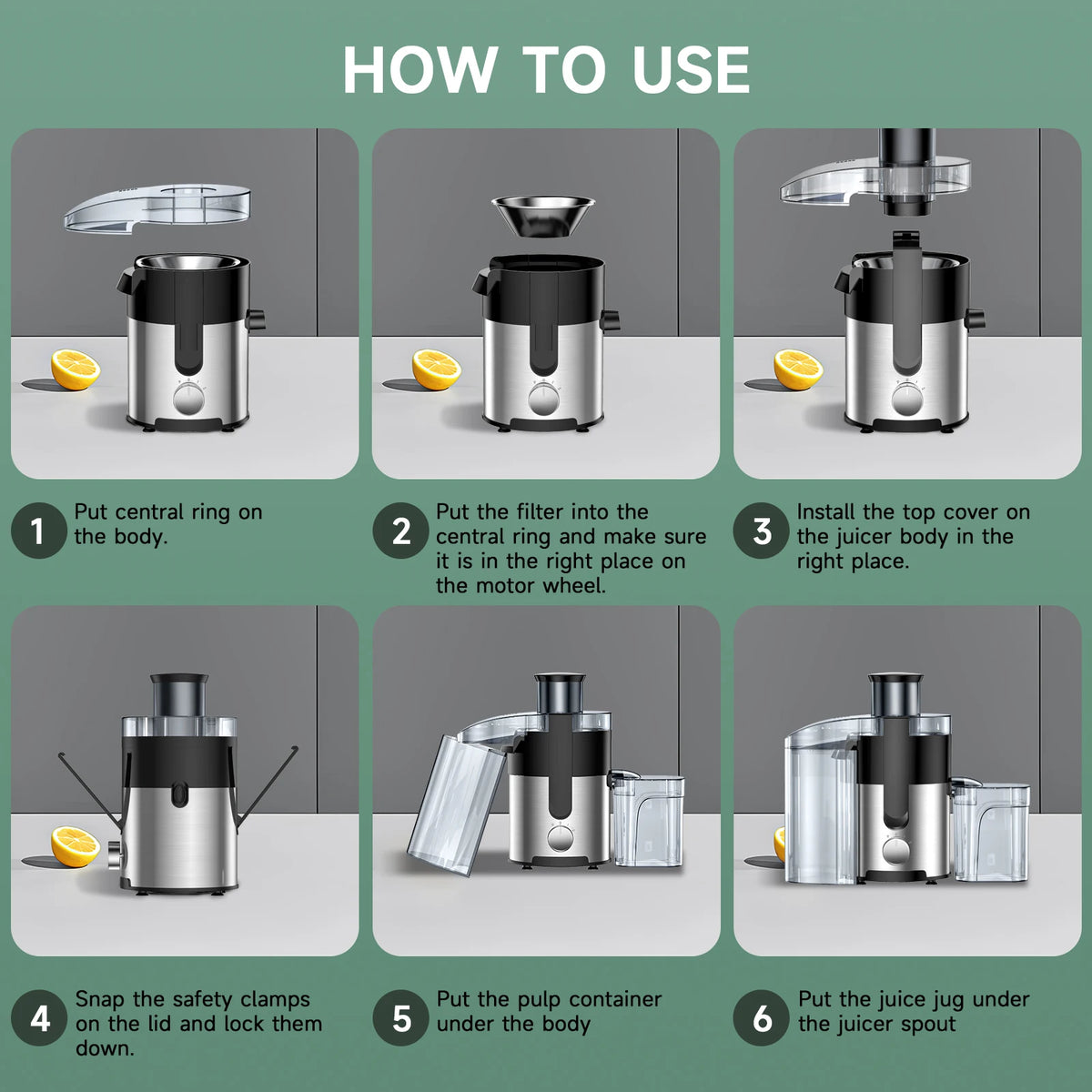 High-Speed Juicer Machine