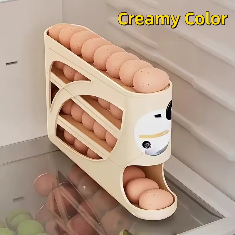 4-Tier Sliding Egg Dispenser,
