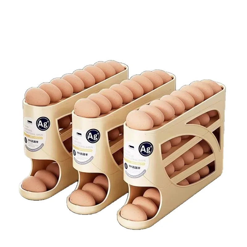 4-Tier Sliding Egg Dispenser,
