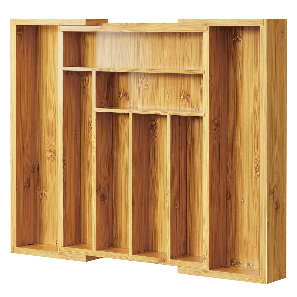 Adjustable Bamboo Silverware Drawer