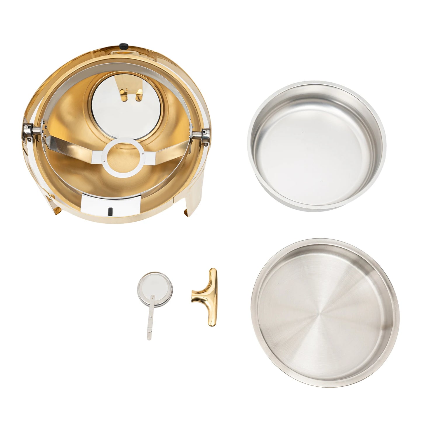 Round Chafing Dish Buffet Set,
