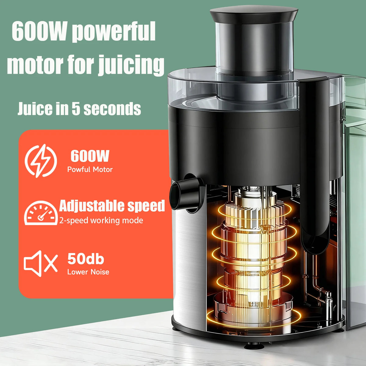 High-Speed Juicer Machine