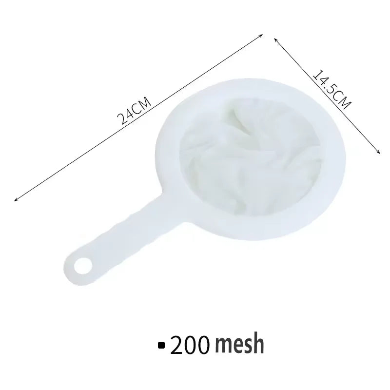 1PC Fine Mesh Strainer Spoon for Coffee, Milk,