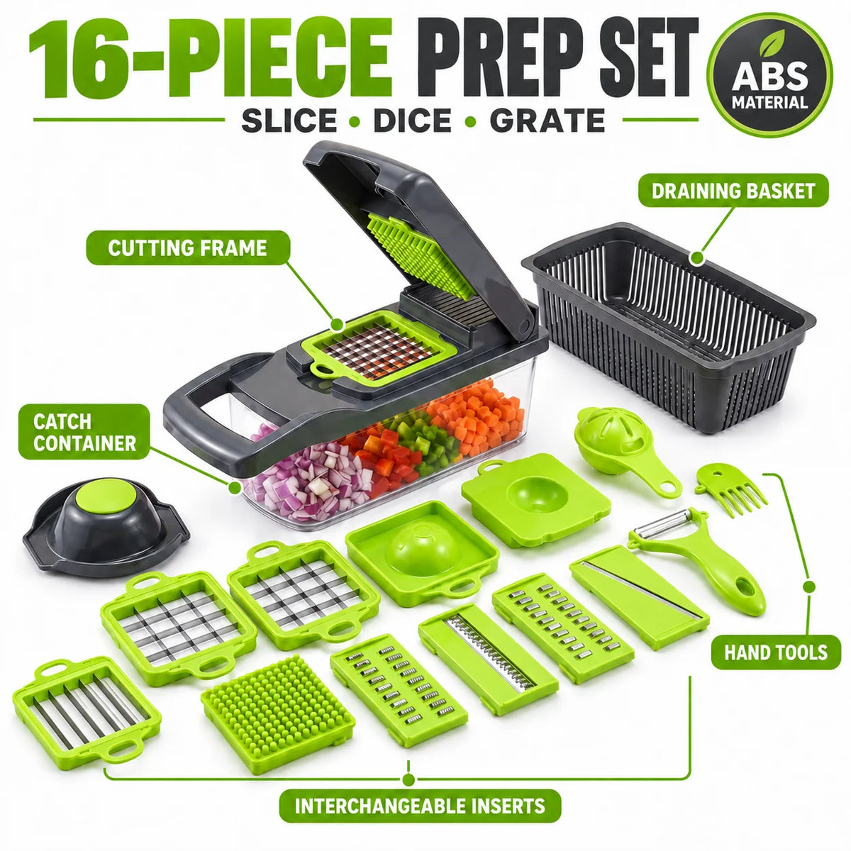 Multi-Functional Vegetable Chopper