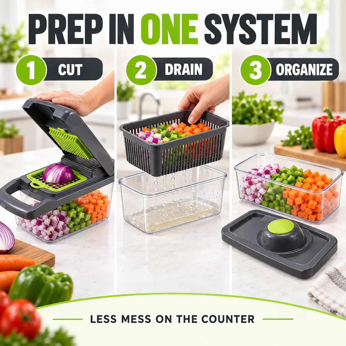 Multi-Functional Vegetable Chopper