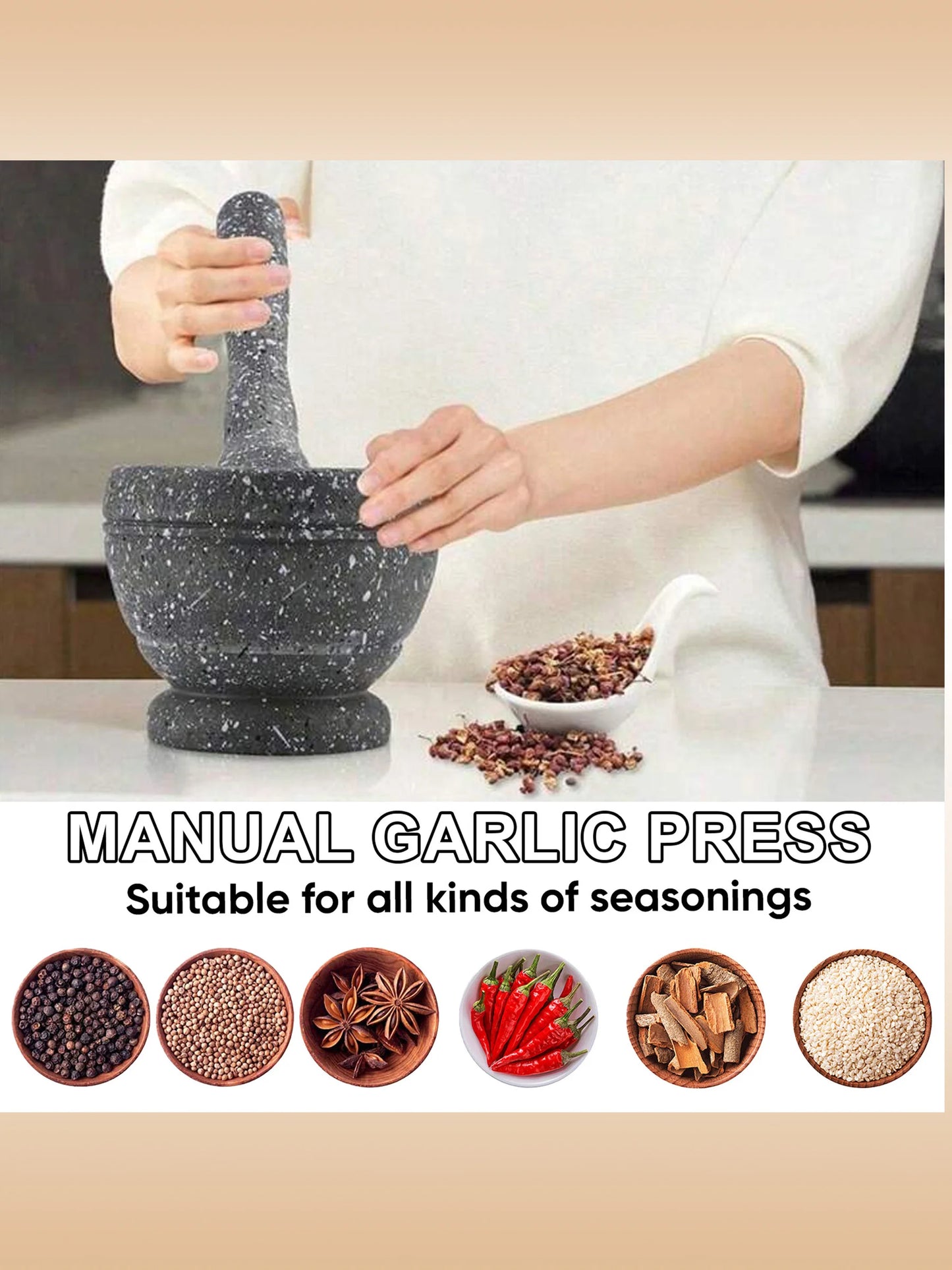 The multi-functional grinding bowl