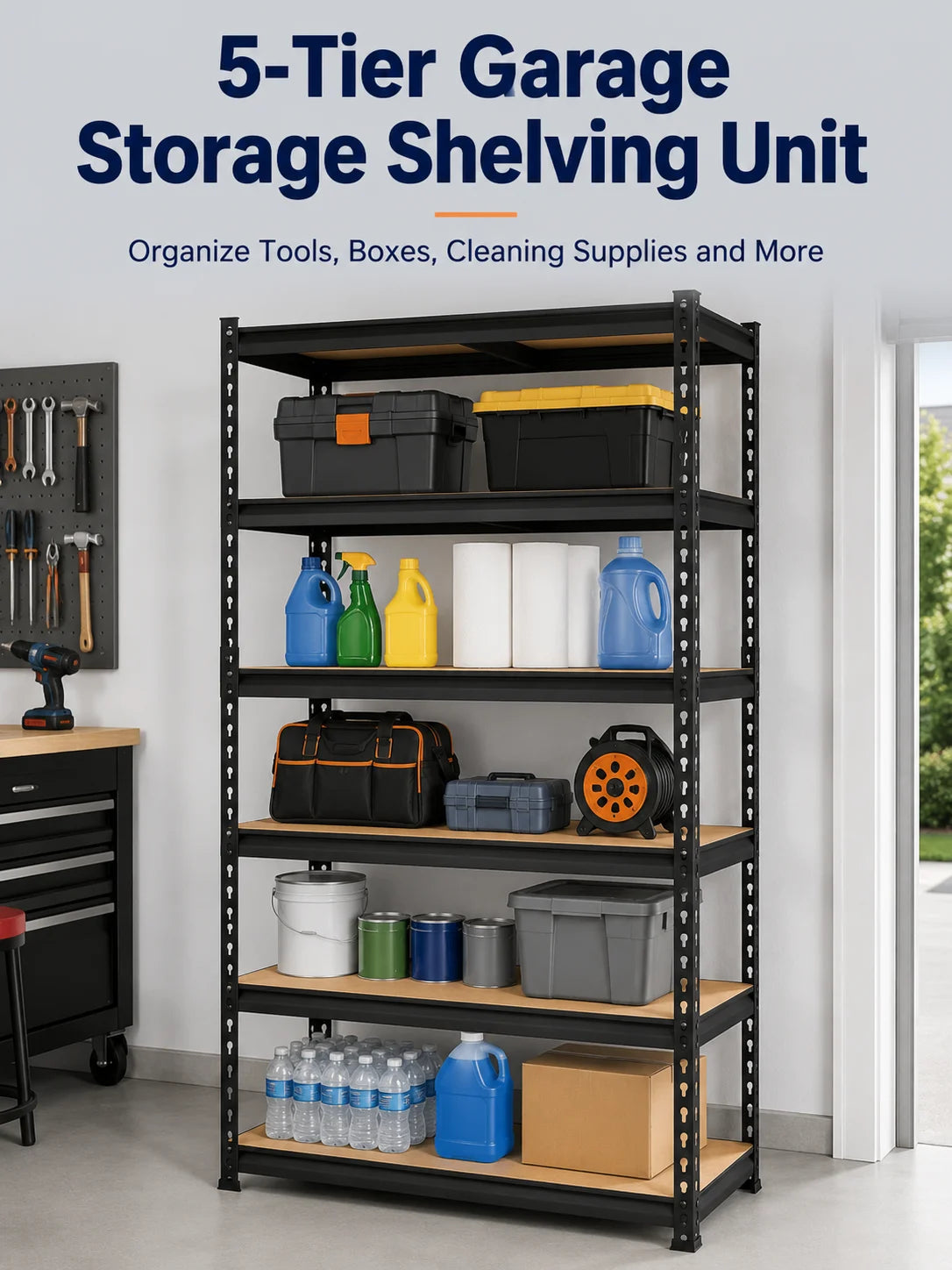 Heavy Duty Metal Storage Rack