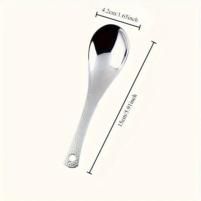 2pcs Stainless Steel Spoon Set-