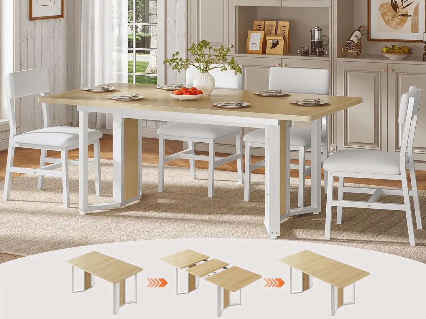 2025NEW 5-Piece Dining Table Set