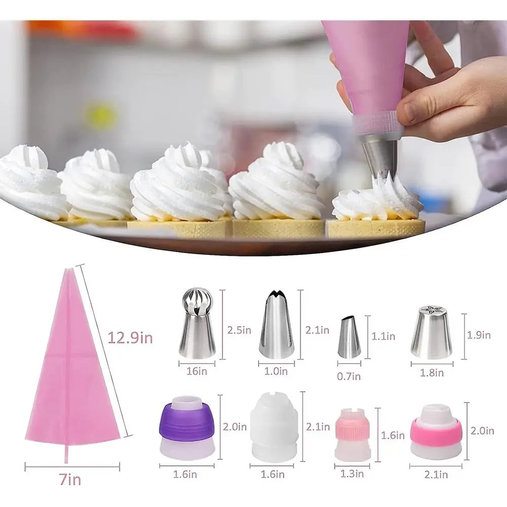 359pcs Cake Decorating Baking Supplies Set, with 66 Tip Baking Set