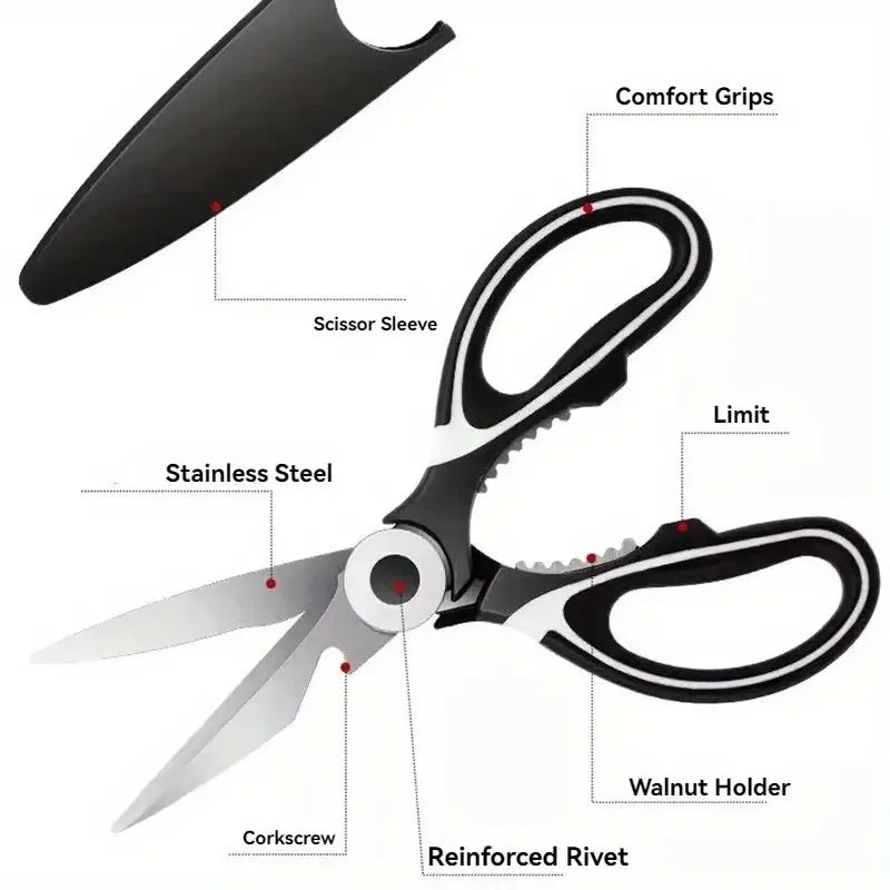 1-Pack Heavy Duty Scissors -