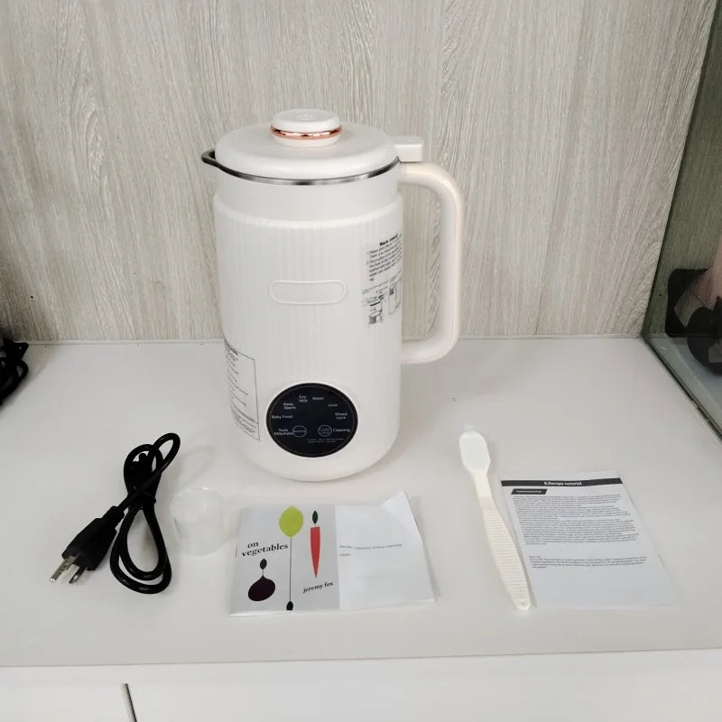 8-in-1 Multifunctional Automatic Nut Milk Machine&Coffee Maker