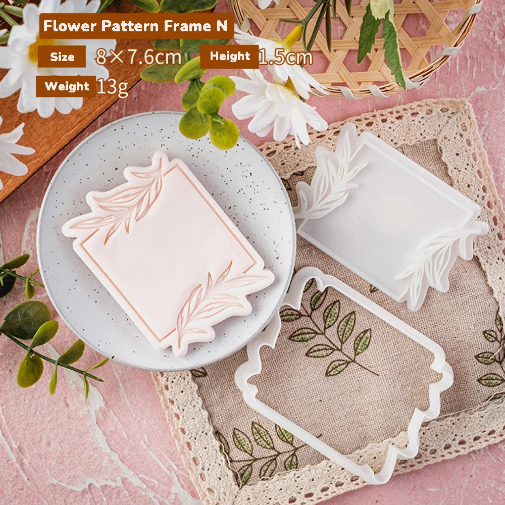 Pattern Blessing Cookie Mold Wedding Birthday Cake Cutting Mold