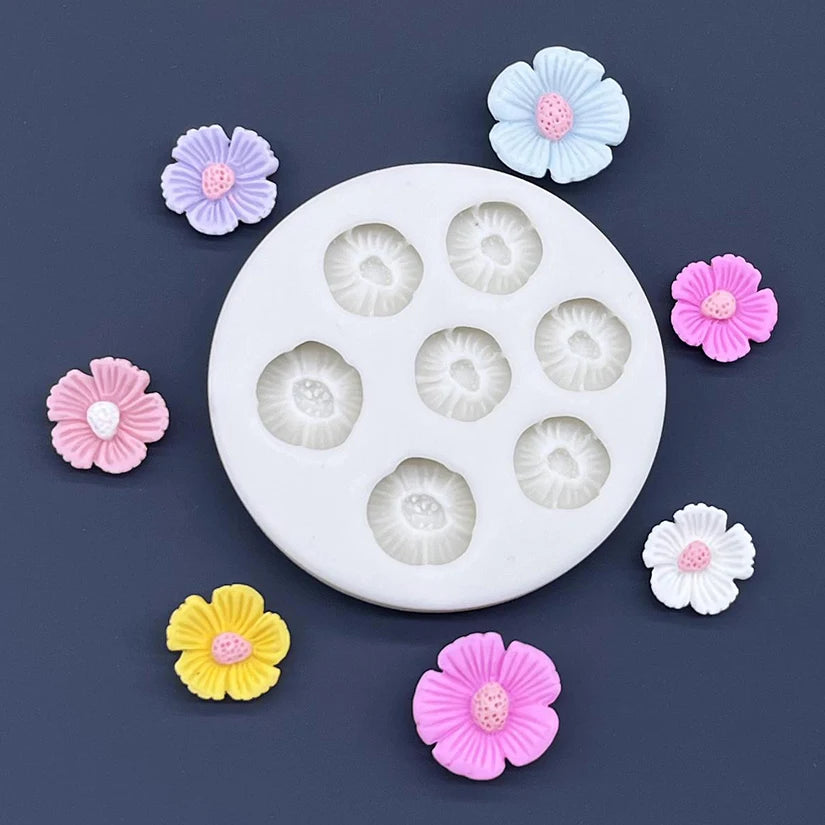 Flower Daisy Silicone Sugarcraft Mold