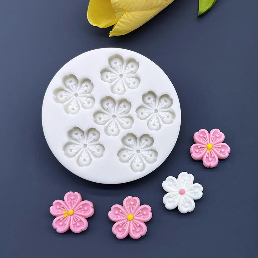 Flower Daisy Silicone Sugarcraft Mold