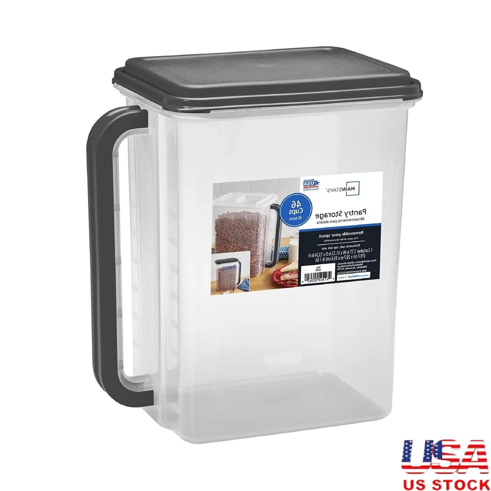 Large Food Storage Container 46 Cup Kitchen Canister