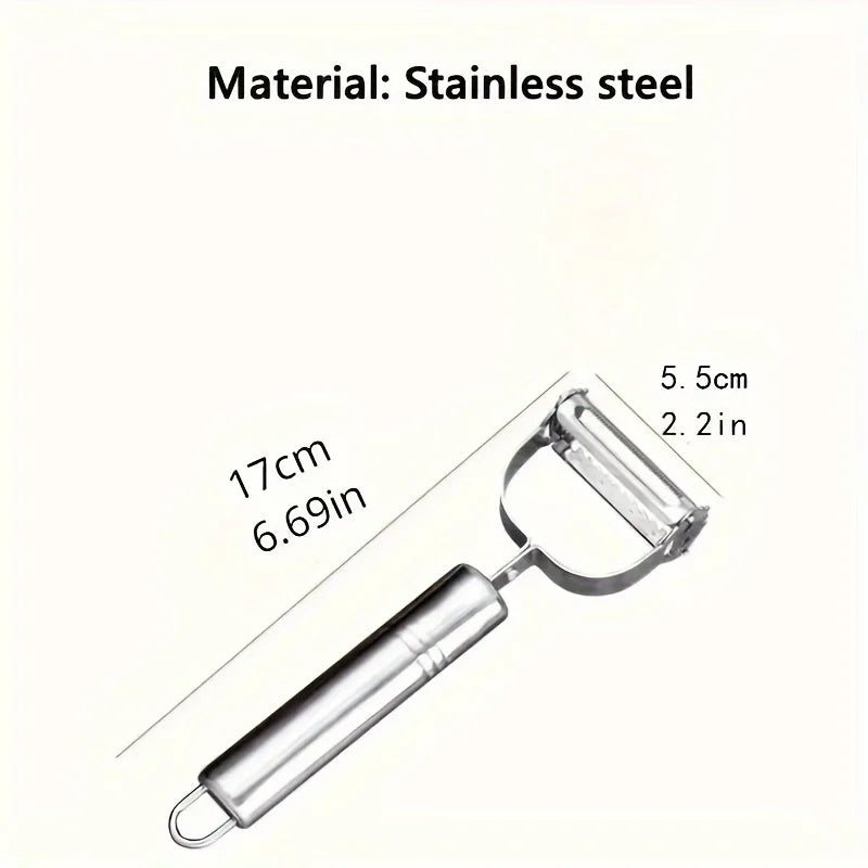 1PC Stainless Steel Vegetable Peeler,