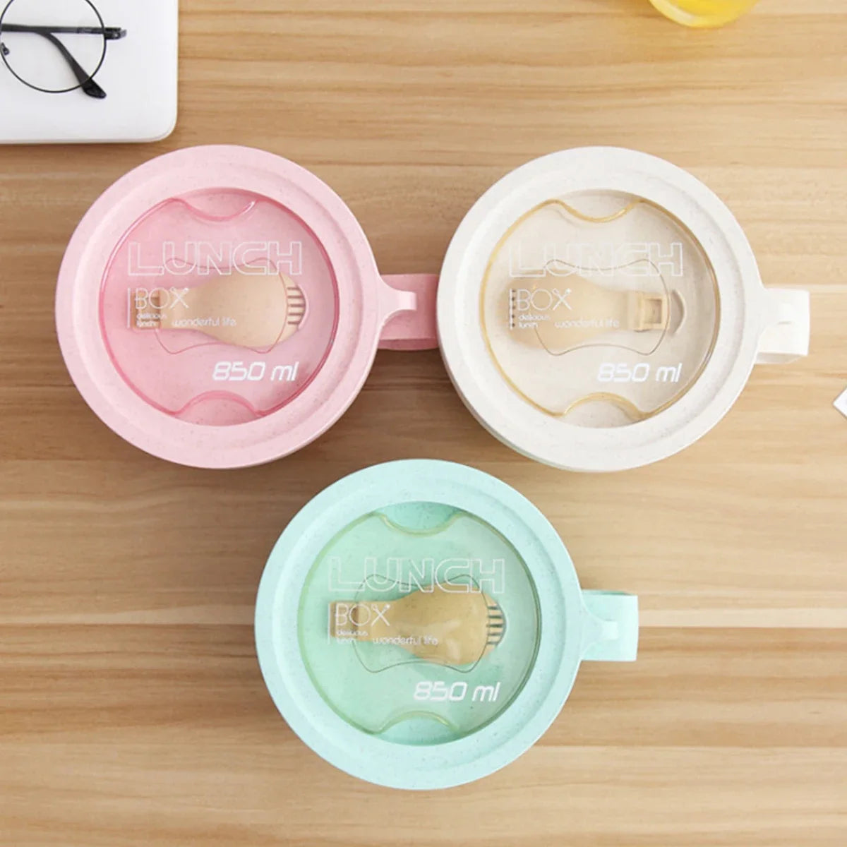 850ml Microwave Soup Bowl with Lid