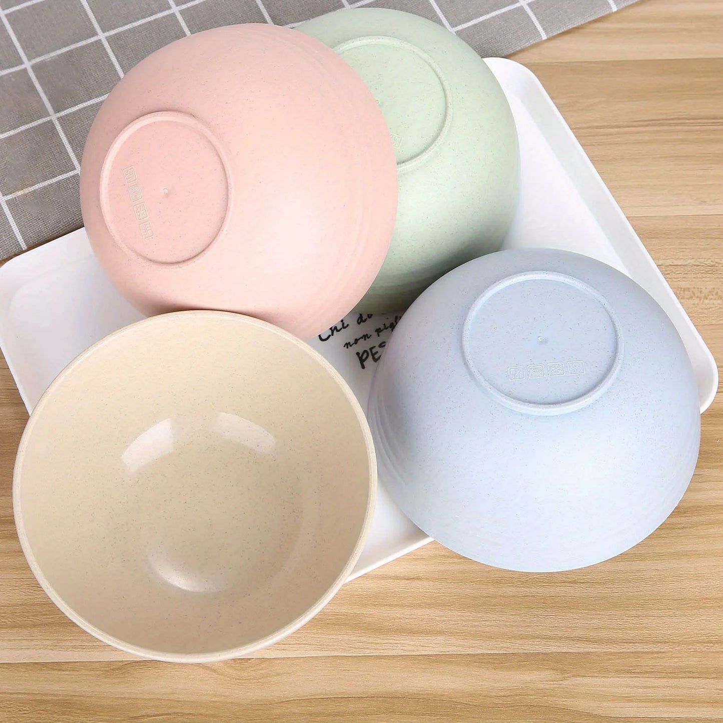 4-piece non fragile grain bowl set -24 ounce