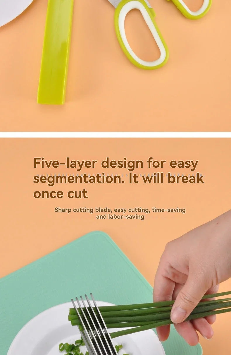 Muti-Layers Kitchen Scissors