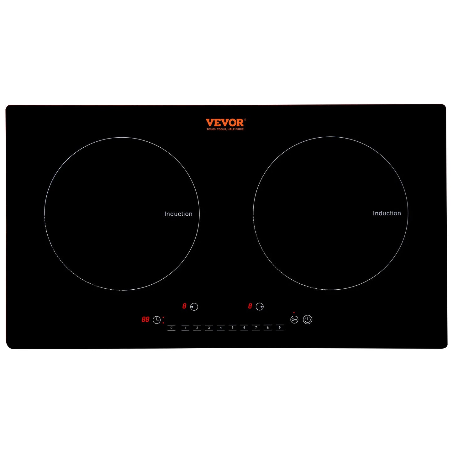2 Burners Electric Induction Cooktop Stove