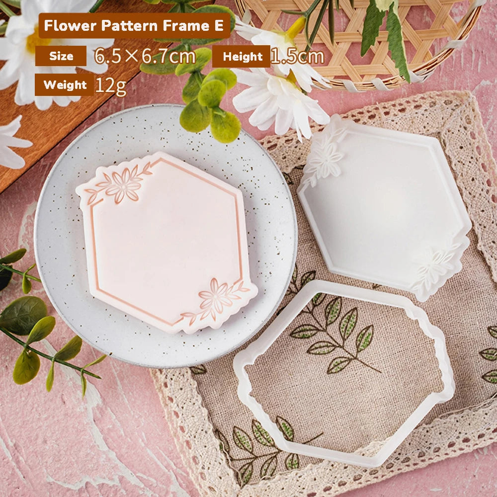 Pattern Blessing Cookie Mold Wedding Birthday Cake Cutting Mold