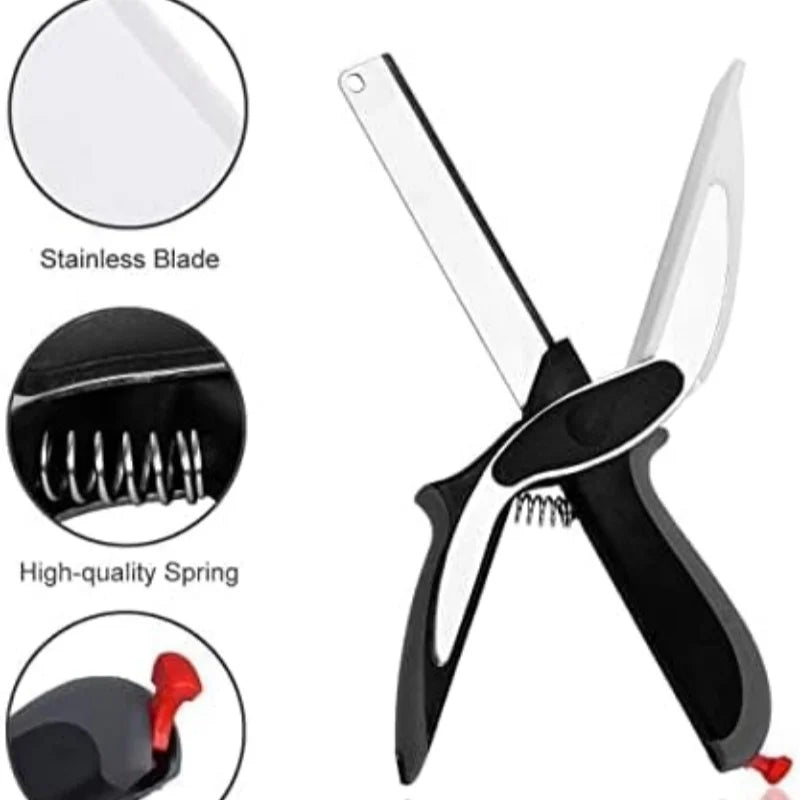2 in 1 Kitchen Scissors for Food