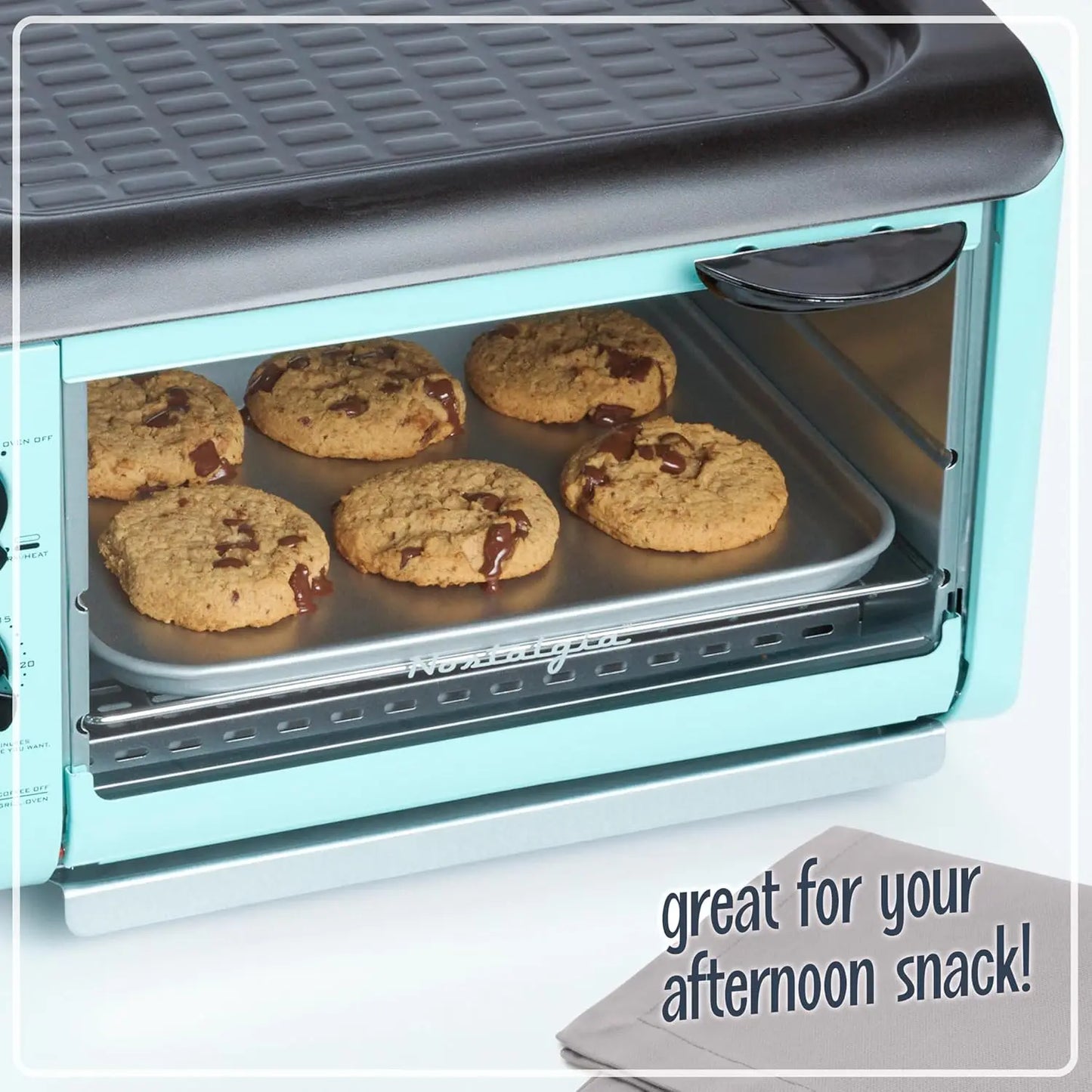 3-in-1 Breakfast Station with Coffee Maker, Griddle, and Toaster Oven