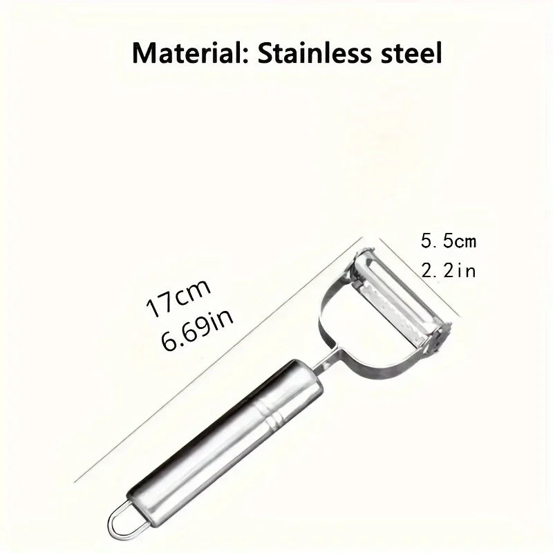 1PC Stainless Steel Vegetable Peeler,