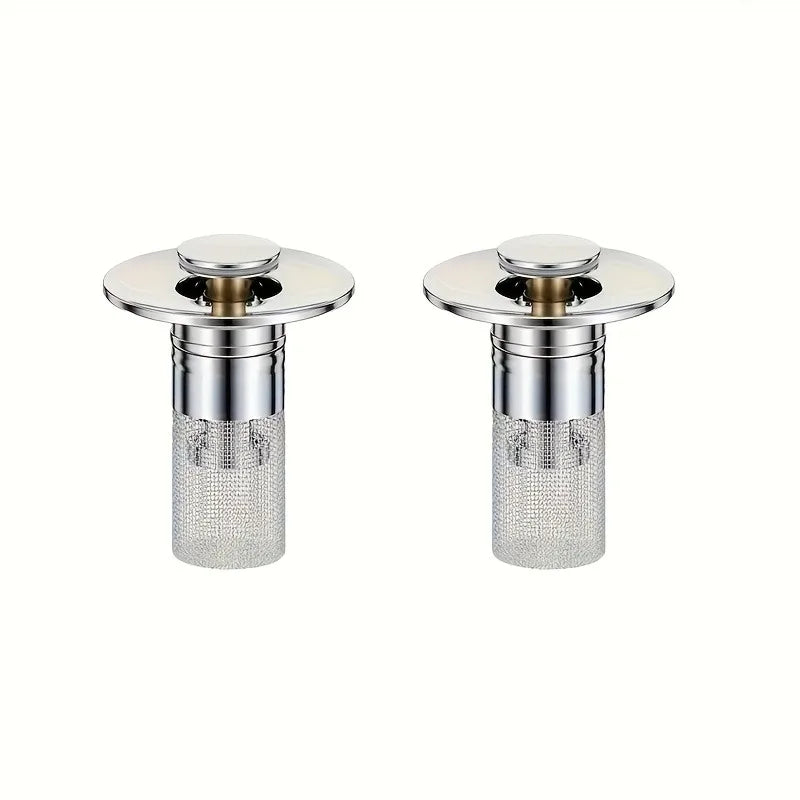 4/6/10pcs Stainless Steel Sink Plugs,