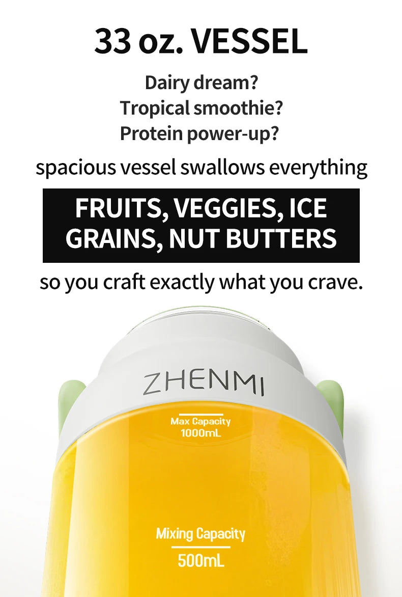 Blender for Shakes & Smoothies!  USB Rechargeable,