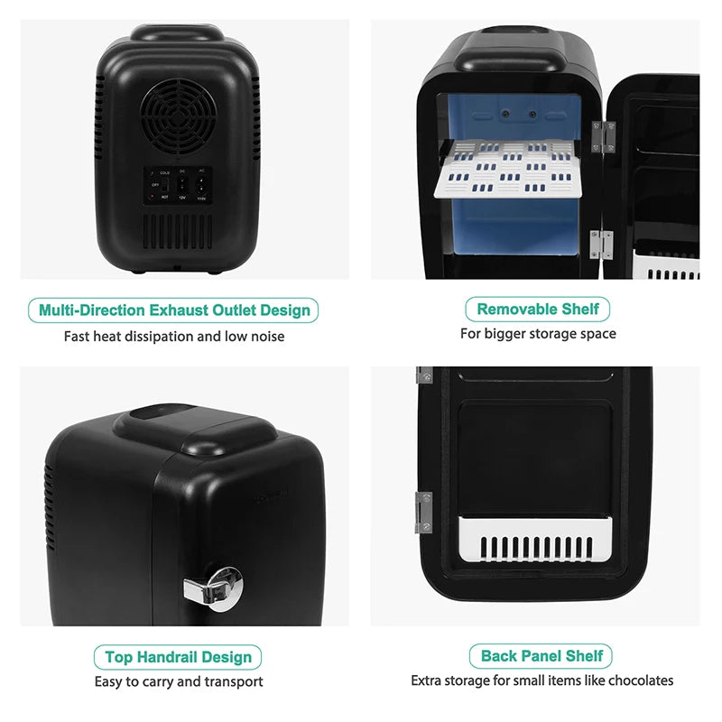 Crownful 4L Mini Fridge