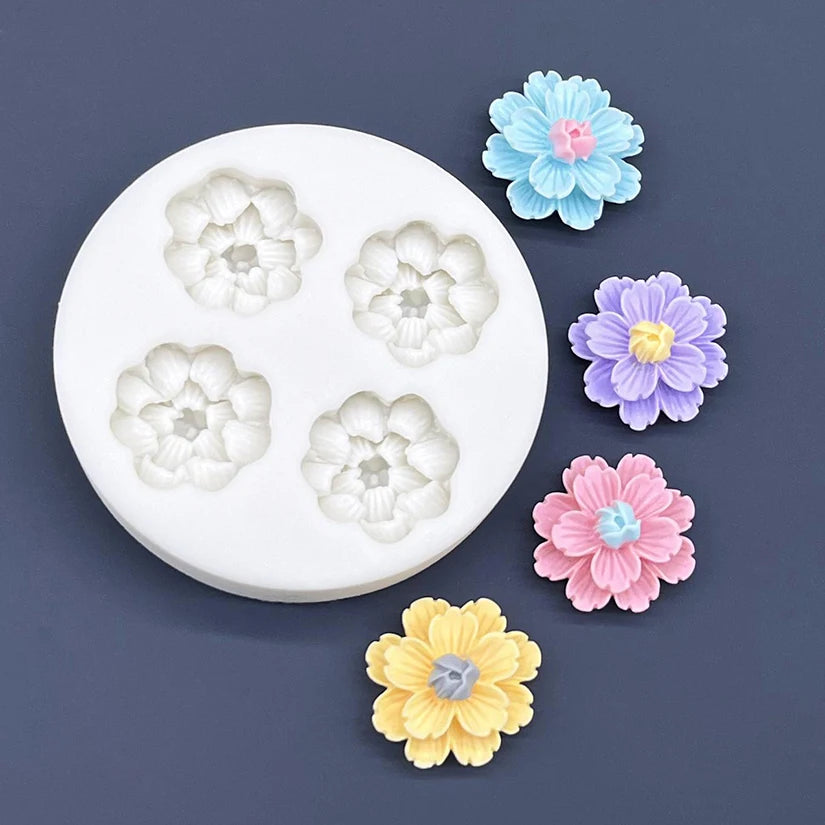 Flower Daisy Silicone Sugarcraft Mold