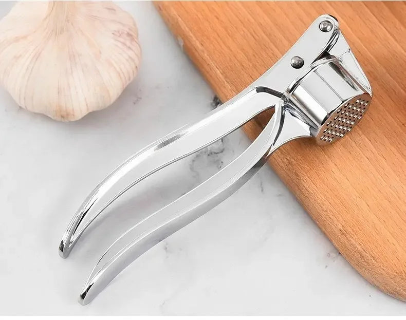 Garlic Press Zinc Alloy & Stainless Steel