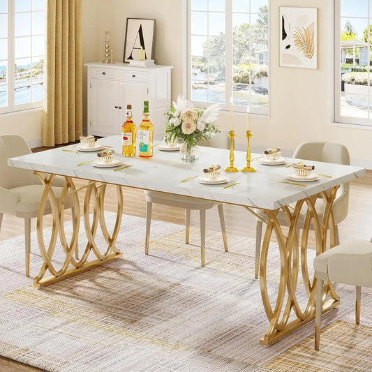 Modern Dining Table, 63"