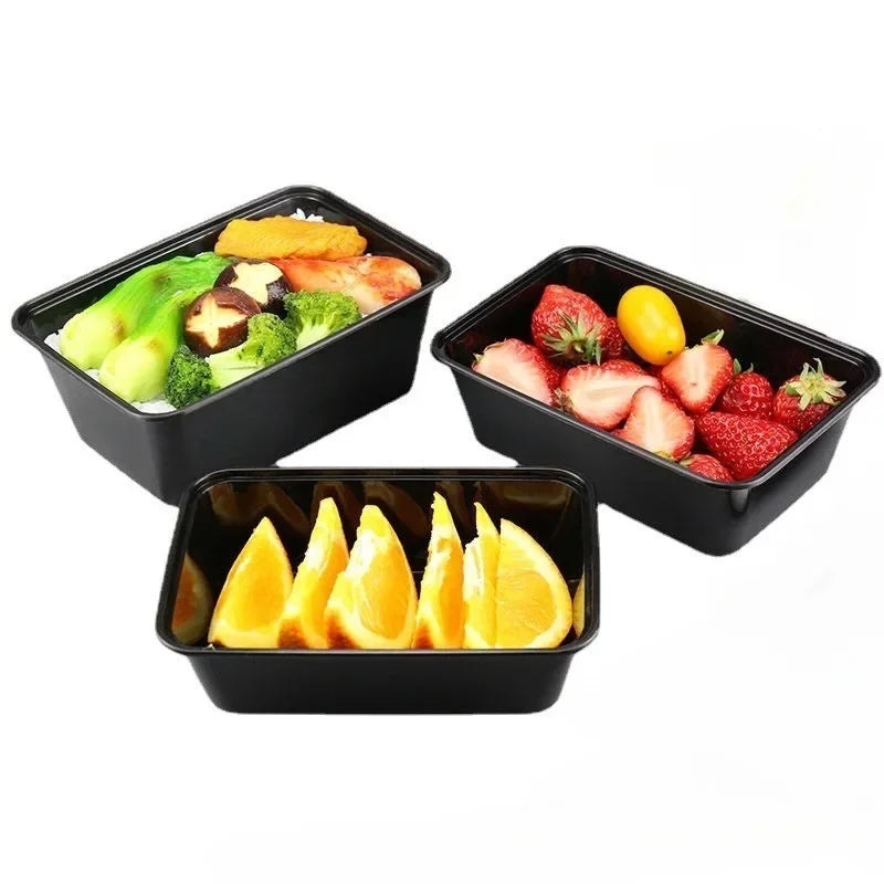 10PCS Disposable Food Box with Lid