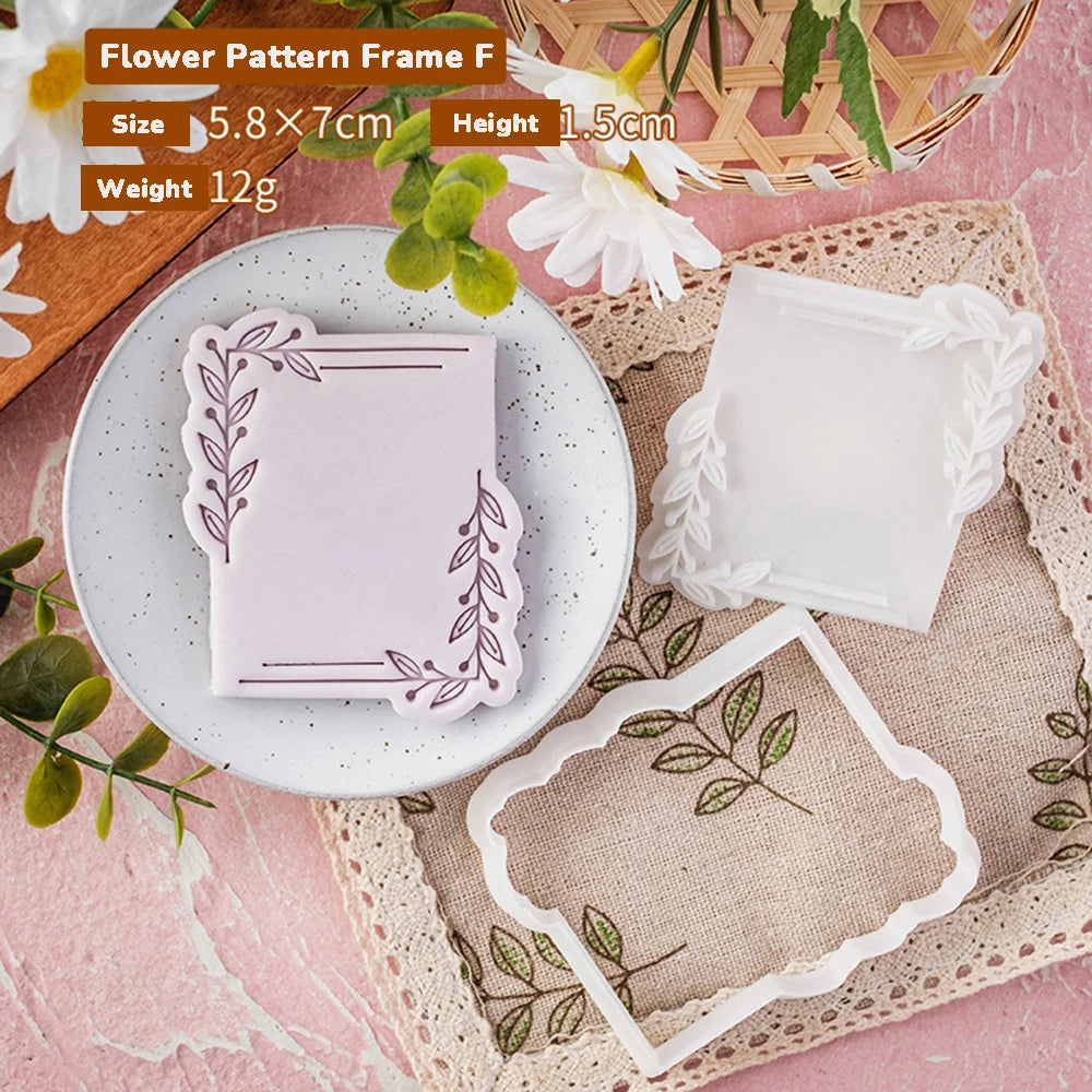 Pattern Blessing Cookie Mold Wedding Birthday Cake Cutting Mold