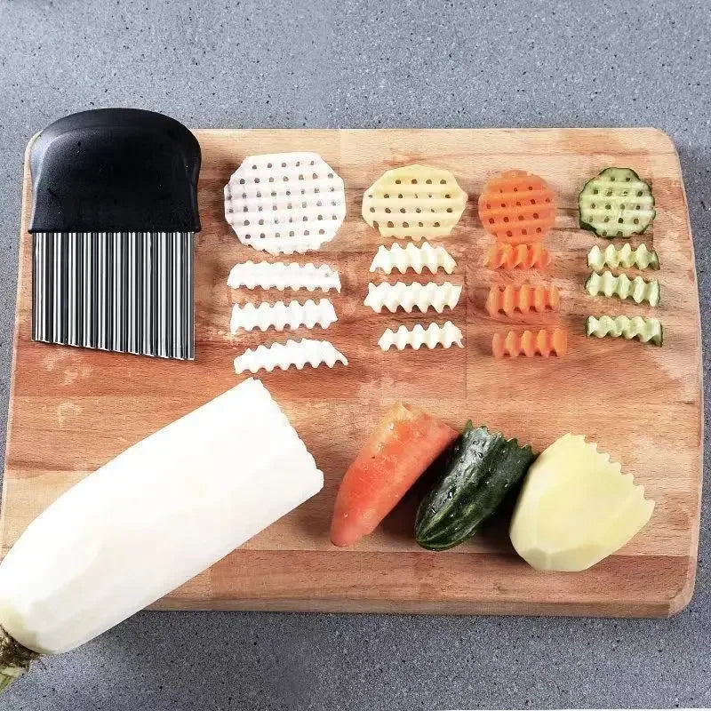 Crinkle Cutter,Upgraded Stainless